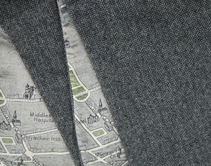 Muted London Wool/silk scarf